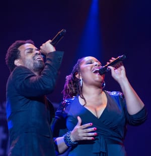 Bilal & Lalah Hathaway - North Sea Jazz, Rotterdam - 2014.07.11